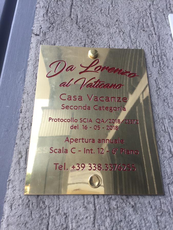 Da Lorenzo Al Vaticano Holiday home Rome
