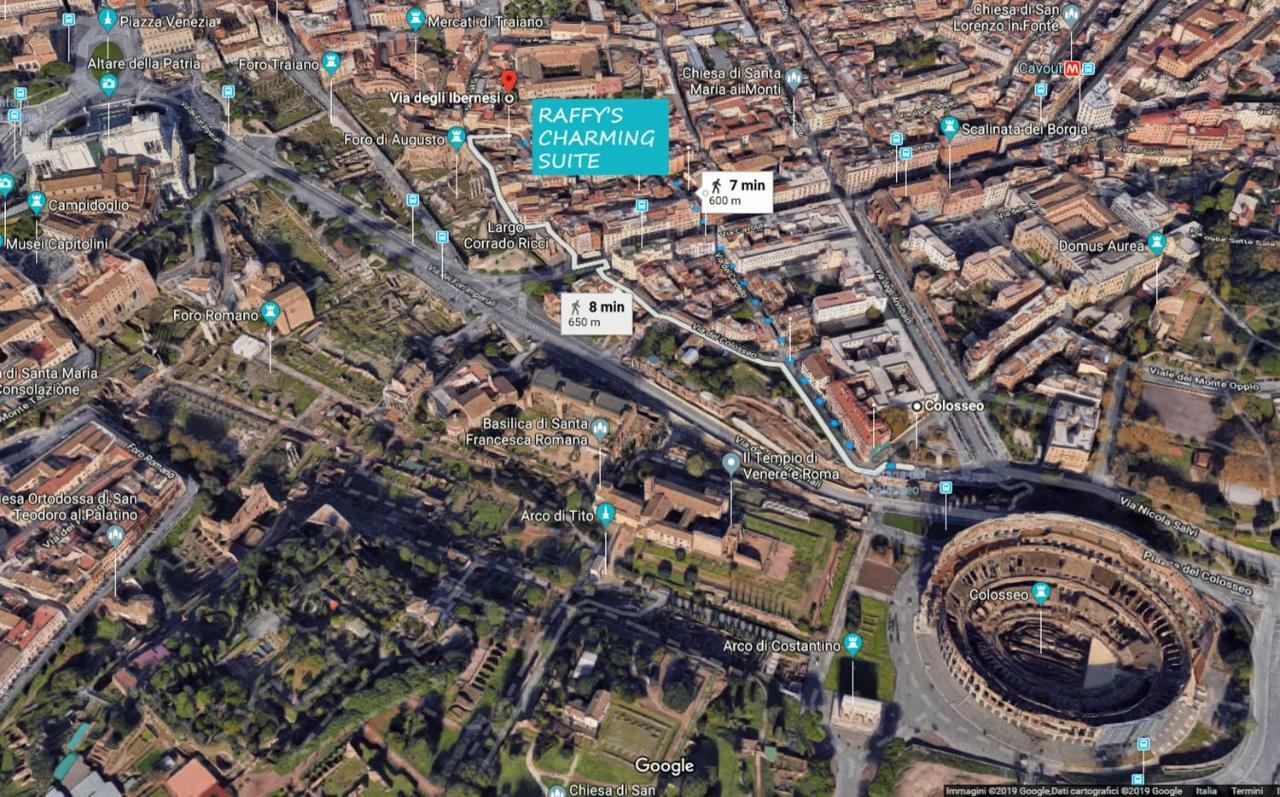 Center Fori Imperiali Raffy's Charming Appartamento